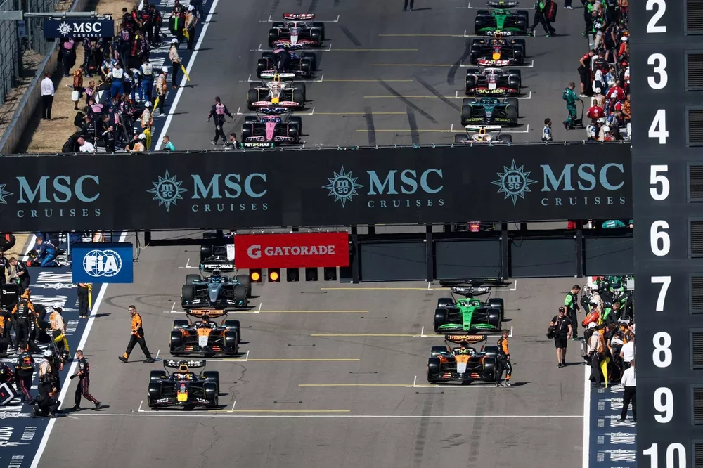 Starting grid