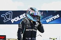 Bottas lidera 1-2 de Mercedes en Portugal y "Checo" Pérez saldrá 4°