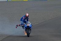 V&iacute;deo: arde la moto de &Aacute;lex Rins en MotoGP