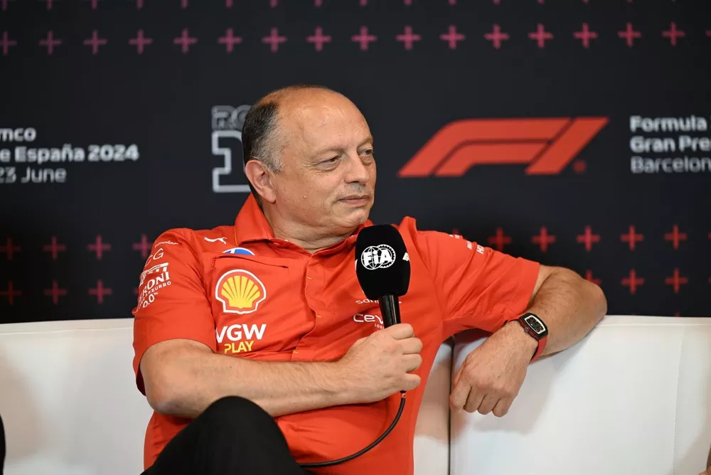 Frederic Vasseur, Director del equipo Scuderia Ferrari 
