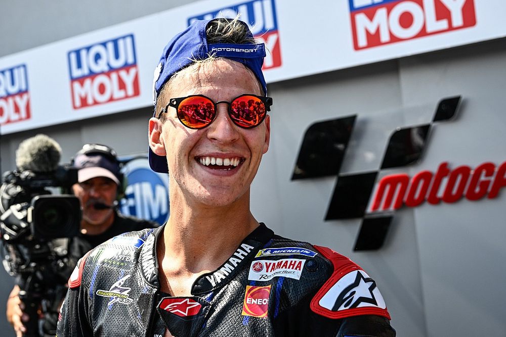 El ganador de la carrera Fabio Quartararo, Yamaha Factory Racing