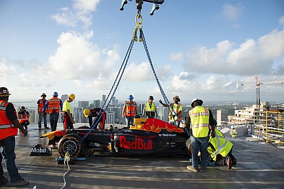 Red Bull toma el techo de un rascacielos en Miami