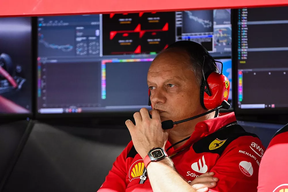Frederic Vasseur, Team Principal e General Manager, Scuderia Ferrari
