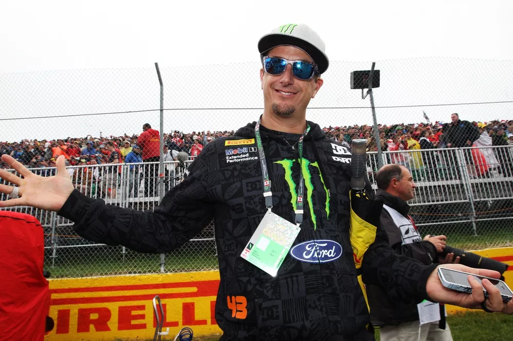 Ken Block (USA) en el mundial de F1, ronda 7, GP de Canad&aacute;, carrera en Montreal. Domingo 12 de junio de 2011.
