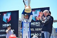 Serra celebra t&iacute;tulo "tenso": "achei que o pneu furou umas 6 vezes"