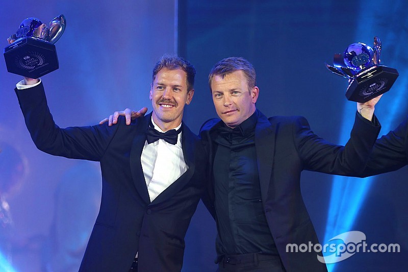 Raikkonen stars at FIA Awards, as Hamilton is crowned