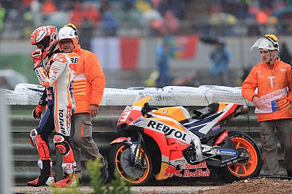Márquez: “Cometí el mayor error de la temporada y pedí perdón al equipo y a Honda”