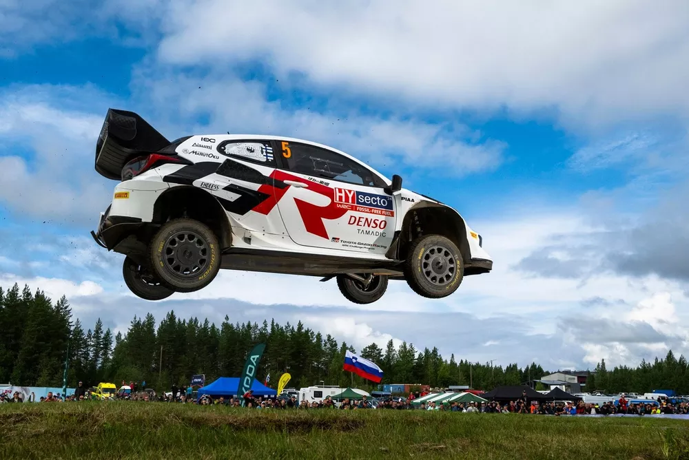 Sami Pajari, Enni M&auml;lk&ouml;nen, Toyota Gazoo Racing WRT Toyota GR Yaris Rally1