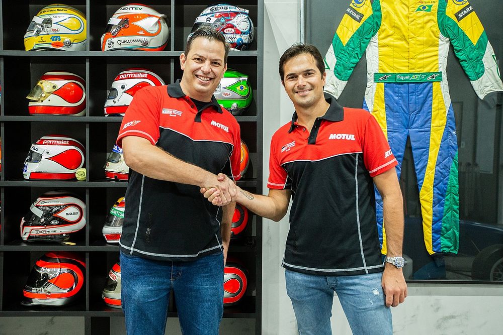 Thiago Meneghel e Nelsinho Piquet