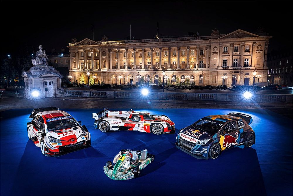 Coches previo a la ceremonia