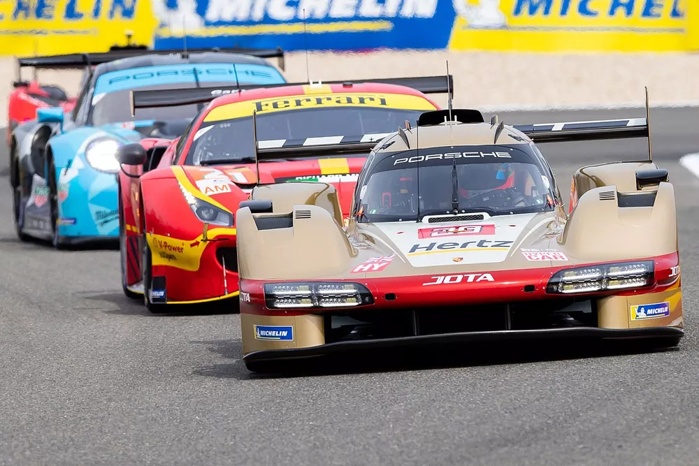 #38 Hertz Team JOTA Porsche 963 - Hybrid: Anto?nio Felix da Costa, William Stevens, Yifei Ye 