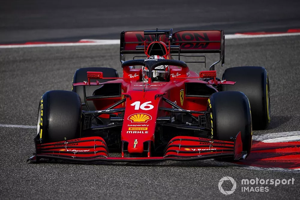 Charles Leclerc, Ferrari SF21 