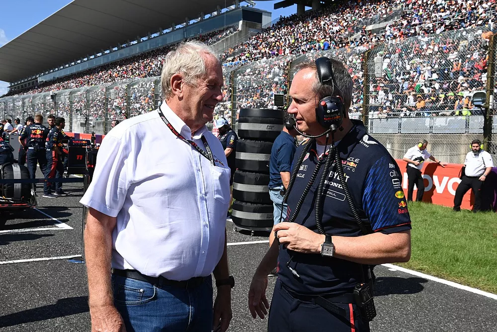 Helmut Marko, Danışman, Red Bull Racing, gridde
