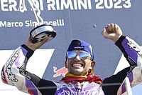 Martín tras su victoria en Misano: usé lo que guardé en la sprint