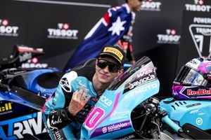 David Alonso, luego de ganar en Moto2: "La victoria vino a mi"