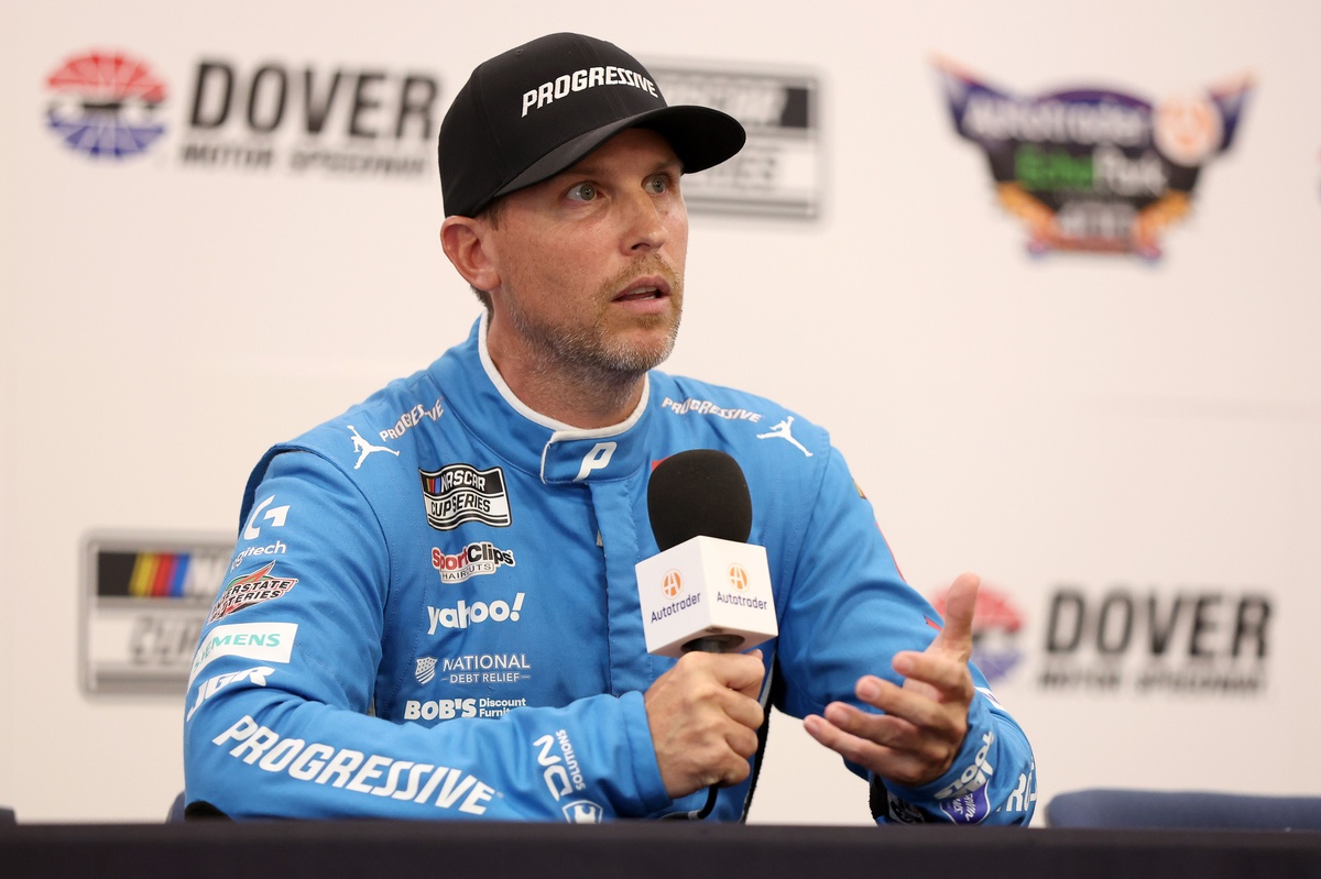 Defiant Denny Hamlin says 