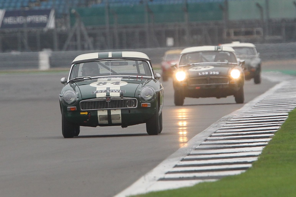 Willmotts win MRL's new Generations game for MGBs at Silverstone