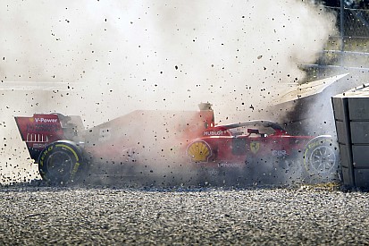 Vettel's F1 test crash caused by wheel rim issue