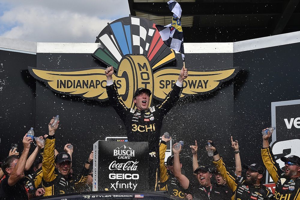 Ganador de la carrera Tyler Reddick, Richard Childress Racing, Chevrolet Camaro