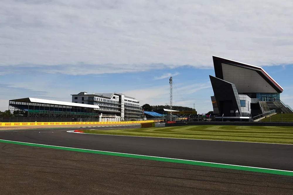 A view of the Silverstone circuit