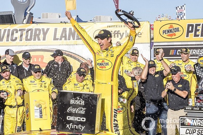 Race Winner: Joey Logano, Team Penske, Ford Mustang Pennzoil