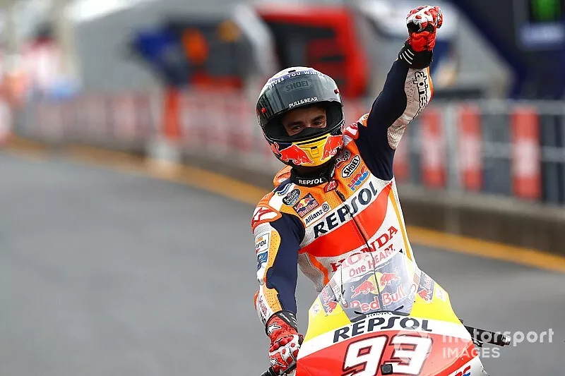 Le vainqueur Marc Marquez, Repsol Honda Team