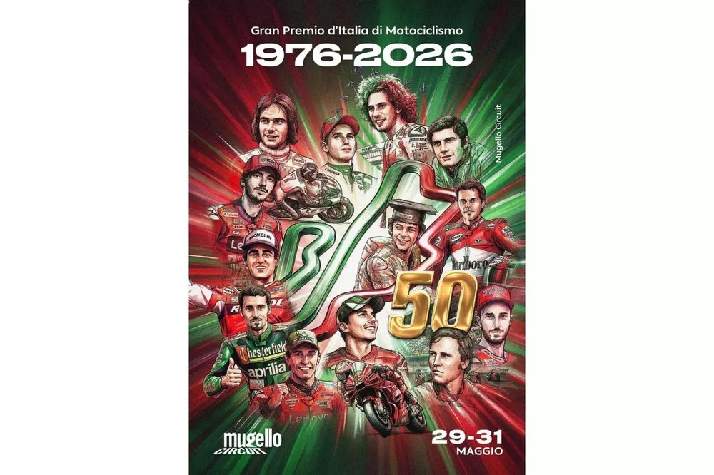 Il Mugello Circuit festeggia il 50&deg; anniversario del Gran Premio D&rsquo;Italia di Motociclismo