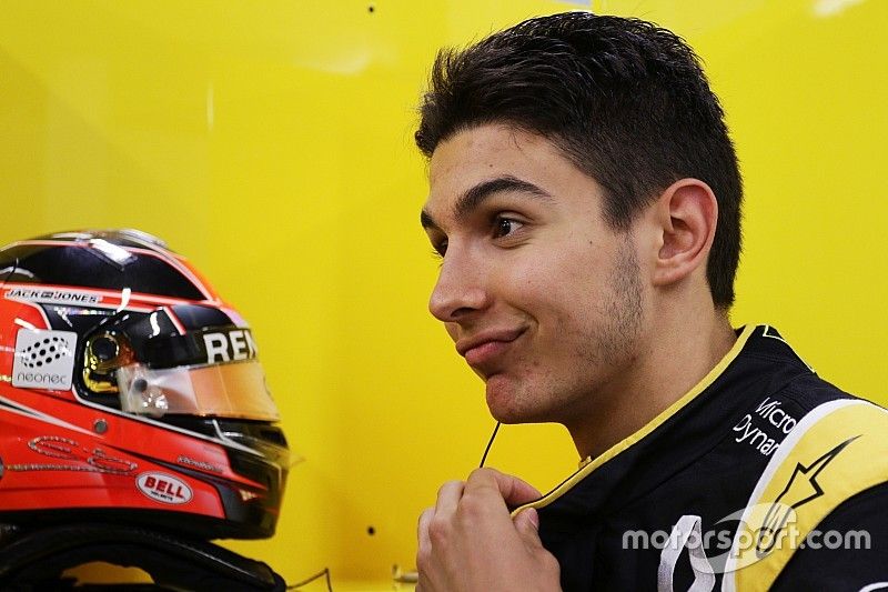 Esteban Ocon Renault Sport F1 Team Piloto de prueba