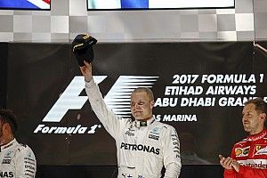 Bottas, aliviado y con ganas de seguir en 2018 como en Abu Dhabi