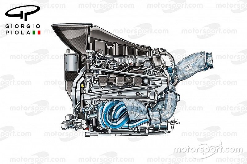 2015 Honda engine, side view