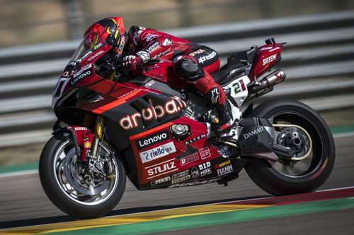 WSBK Aragon (Lauf 1): Bautista crasht zwei Mal, Rinaldi rettet die Ducati-Ehre