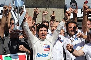 Cuando Sergio Pérez subió al podio en su primer GP de Canadá