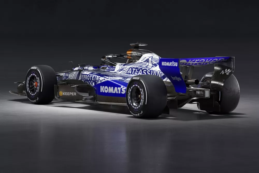 Decoración de Williams para el test de F1 2026 de Barcelona