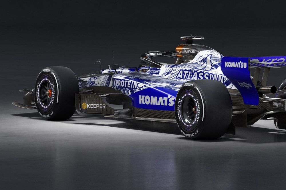 Decoraci&oacute;n de Williams para el test de F1 2026 de Barcelona