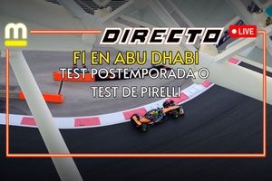 F1 en DIRECTO: test postemporada de Abu Dhabi
