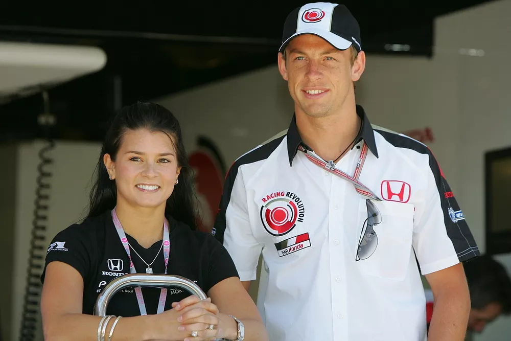 Jenson Button, Honda con Danica Patrick
