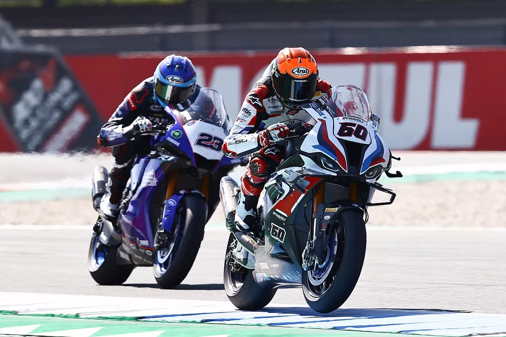 Michael van der Mark, BMW Motorrad WorldSBK Team, Christophe Ponsson, Gil Motorsport Yamaha