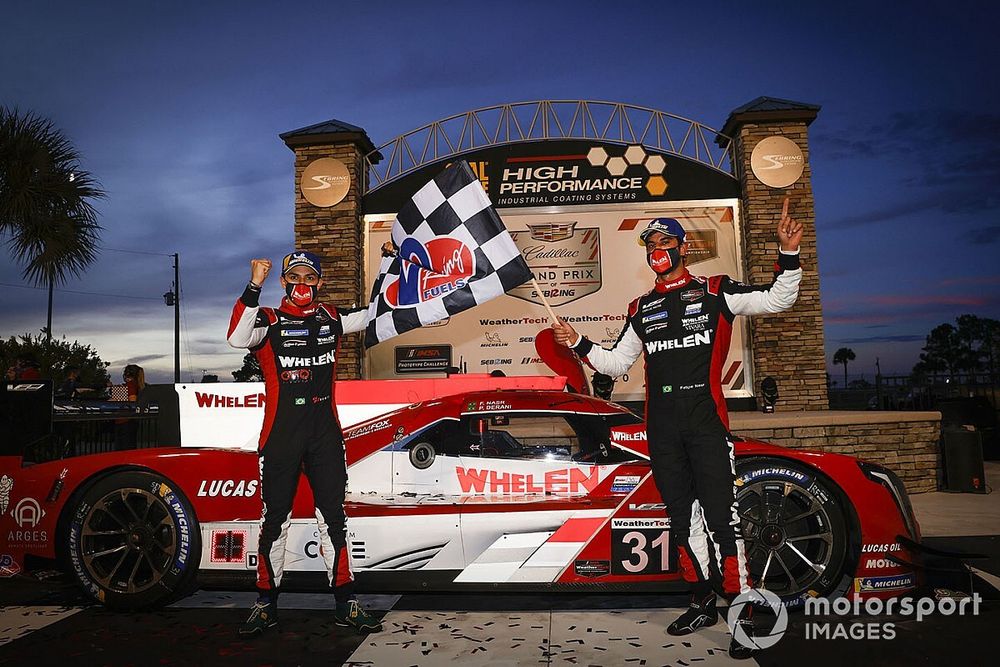 Ganadores #31 Whelen Engineering Racing Cadillac DPi, DPi: Pipo Derani, Felipe Nasr