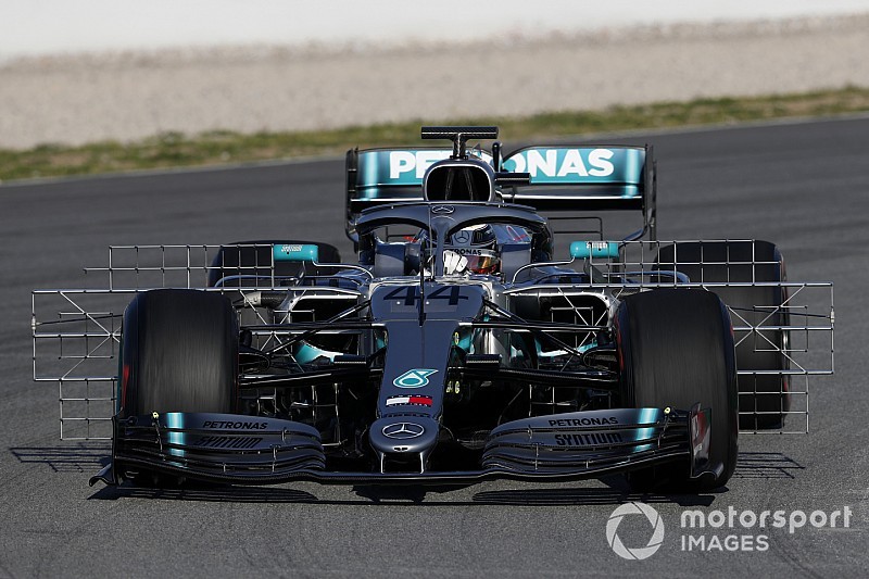 Nombreuses évolutions pour Mercedes à Barcelone