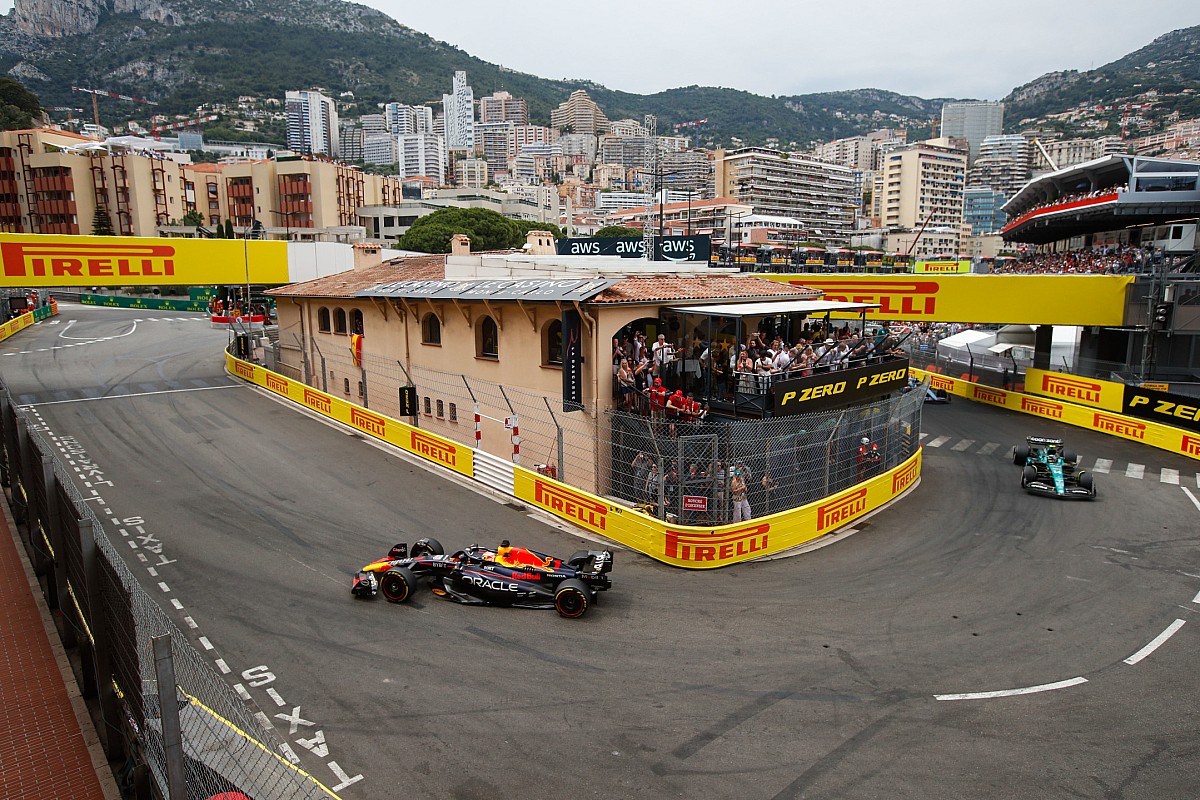 F1 race results Max Verstappen wins wild 2023 Monaco GP Formula1 Point