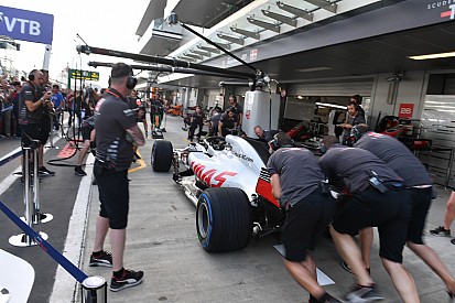 Haas perd des pneus dans un incendie de garage