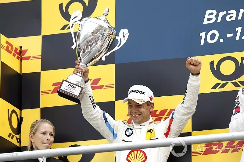 Podium: second place Augusto Farfus, BMW Team RMG