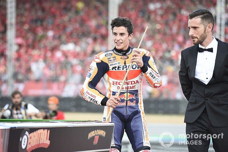 World Champion Marc Marquez, Repsol Honda Team celebration