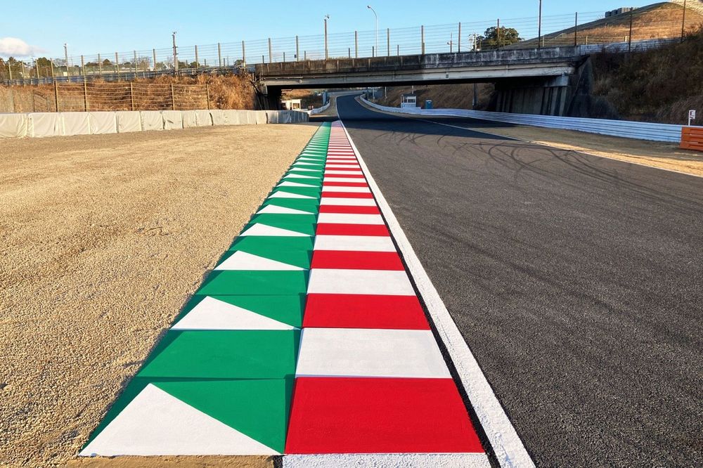 Nuevo asfalto y pianos en Suzuka