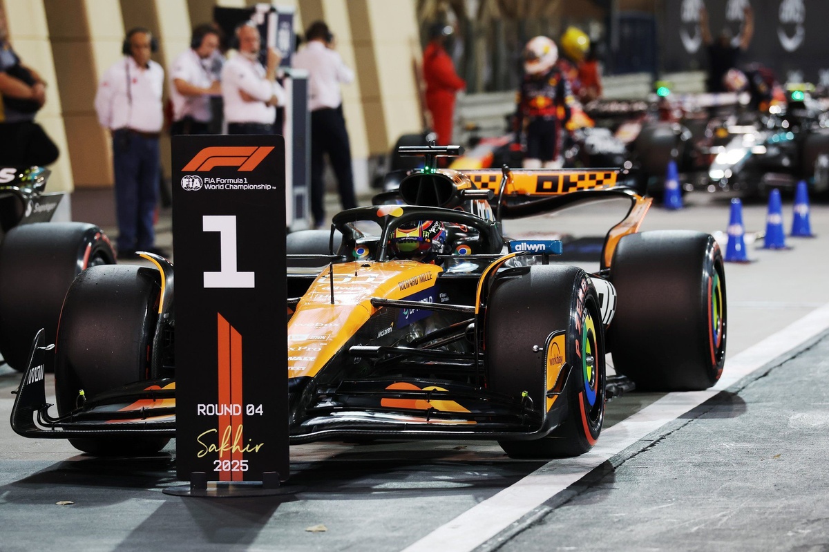 F1 Bahrain GP: Piastri takes pole, Norris and Verstappen out of top 5