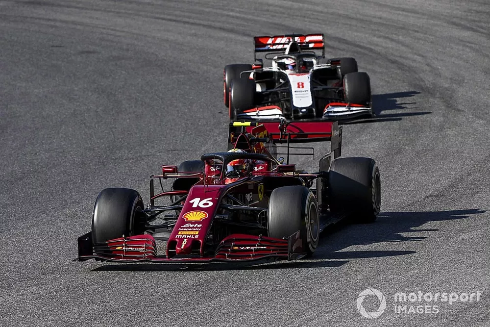 Charles Leclerc, Ferrari SF1000, Romain Grosjean, Haas VF-20