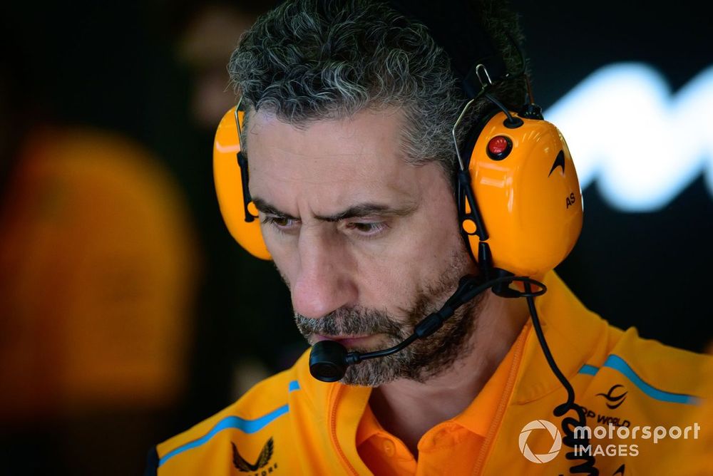 Andrea Stella, director de McLaren