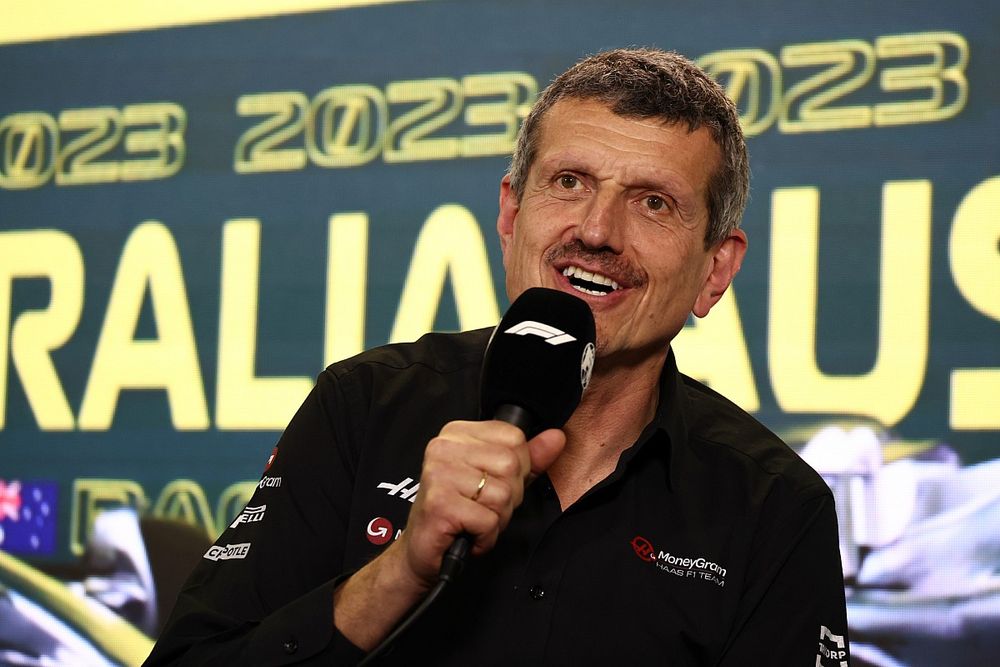 Guenther Steiner, Team Principal, Haas F1 Team, in the team principals Press Conference