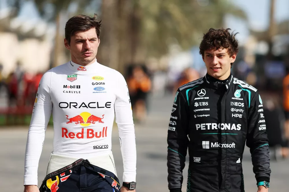 Max Verstappen, Red Bull Racing, Andrea Kimi Antonelli, Mercedes