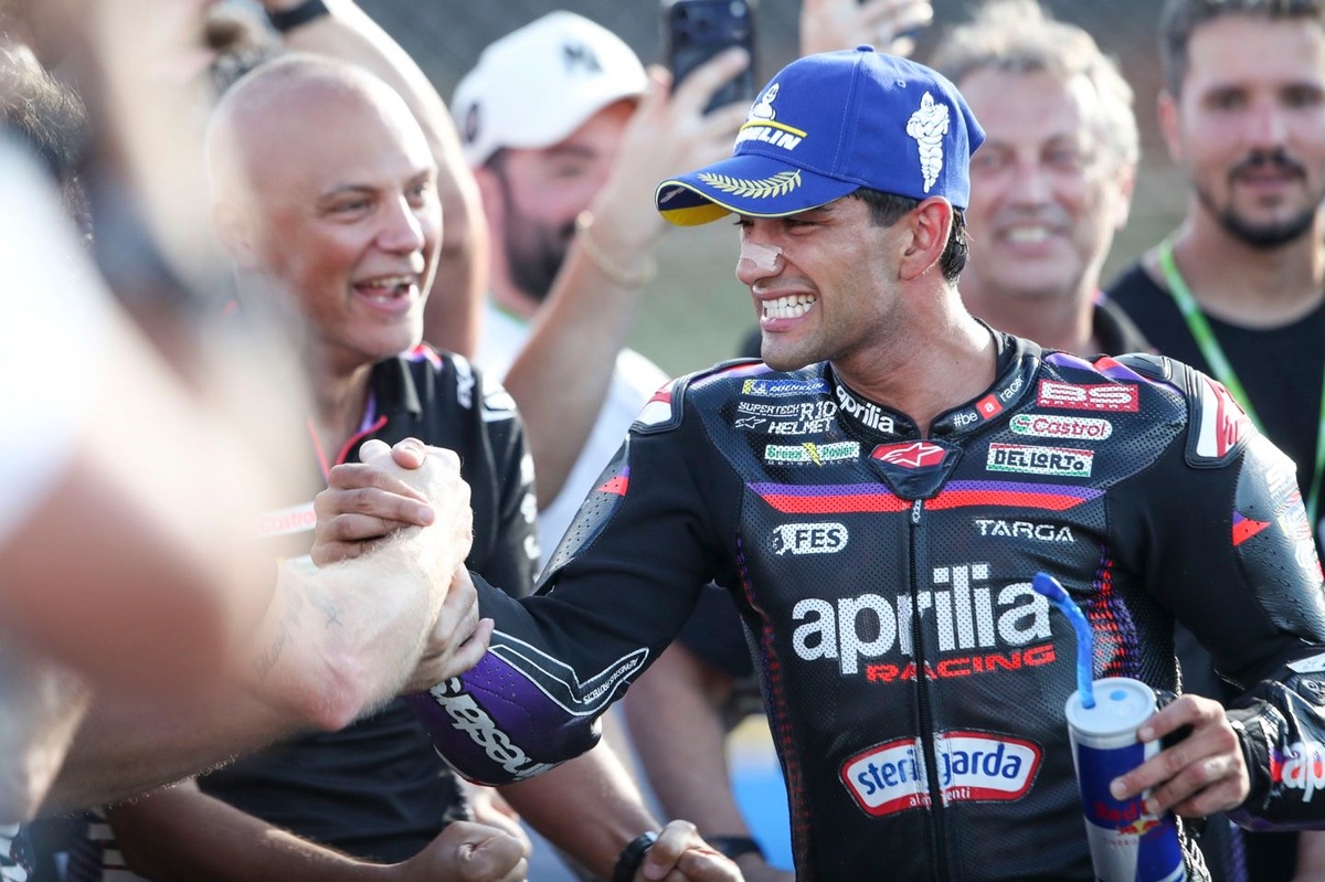Martín de retour sur le podium : "Le travail paye, c'est sûr"